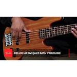 Fender Deluxe Active Jazz Bass V Okoume