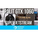 Palit GeForce GTX 1060 1506Mhz PCI-E 3.0 6144Mb 8008Mhz 192 bit DVI HDMI HDCP JetStream