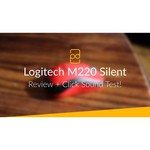 Logitech M220 SILENT dark Grey USB обзоры