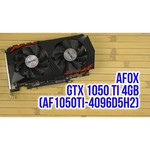 AFOX GeForce GTX 1050 Ti 1290Mhz PCI-E 3.0 4096Mb 7008Mhz 128 bit DVI HDMI HDCP обзоры