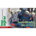 Bosch GSA 18 V-LI C 5.0Ач х2 L-BOXX