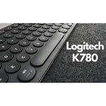 Logitech K780 Multi-Device Wireless Keyboard Black Bluetooth