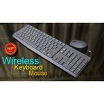 Logitech MK235 Wireless Keyboard and Mouse Black USB
