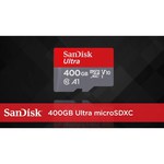 SanDisk Ultra microSDXC Class 10 UHS Class 1 A1 100MB/s 400GB + SD adapter