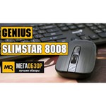 Genius Slimstar 8008 wireless Black USB