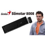 Genius Slimstar 8008 wireless Black USB