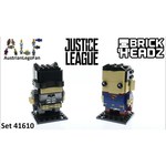 Конструктор LEGO BrickHeadz 41610 Бэтмен и Супермен