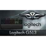 Клавиатура Logitech G513 CARBON Black USB