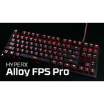 Клавиатура HyperX Alloy FPS Pro (Cherry MX Red) Black USB обзоры