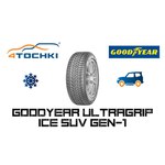 Автомобильная шина GOODYEAR Ultra Grip Ice SUV 245/55 R19 107T обзоры