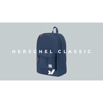 Рюкзак Herschel Classic 22 grey/black (dark shadow/black) обзоры