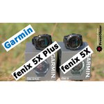 Часы Garmin Fenix 5X Plus Sapphire титановый DLC