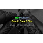 Часы Garmin Fenix 5 Plus Sapphire с кожаным ремешком