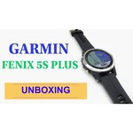 Часы Garmin Fenix 5S Plus Sapphire с замшевым ремешком