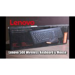 Клавиатура и мышь Lenovo 500 Combo GX30N71807 Black USB