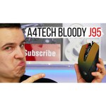 Мышь A4Tech Bloody J95 Desert Black-Green USB