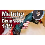 УШМ Metabo WB 18 LTX BL 125 Quick 8.0Ah x2 кейс