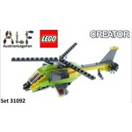 Конструктор LEGO Creator 31092 Приключения на вертолете обзоры