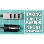 Автомобильная зарядка Baseus Enjoy Together 4 USB CCTON-01