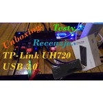 USB-концентратор TP-LINK UH720, разъемов: 7