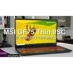 Ноутбук MSI GF75 THIN 9SC