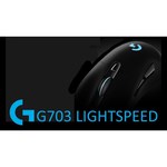 Мышь Logitech G G703 HERO Wireless Gaming Mouse Black USB