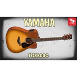 Гитара электроакустическая YAMAHA FSX800C Ruby Red