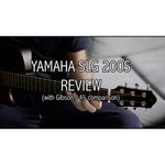 Гитара электроакустическая YAMAHA SLG200S Tobacco Brown Sunburst