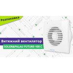Вытяжной вентилятор Soler & Palau SILENT-100 CZ SWAROVSKI DESIGN 8 Вт