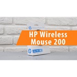 Мышь HP 200 2HU83AA silk Gold USB