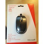 Microsoft Compact Optical Mouse 500 Black USB