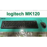 Logitech Desktop MK120 Black USB