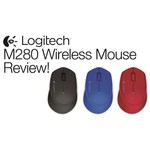 Logitech Wireless Mouse M280 Black USB