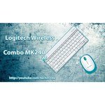Logitech Wireless Combo MK240 Black USB