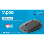 Беспроводная мышь Rapoo M100 Silent Multi-mode