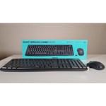 Клавиатура и мышь Logitech Wireless MK295 Silent Combo Black USB