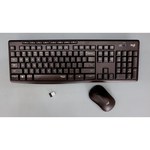 Клавиатура и мышь Logitech Wireless MK295 Silent Combo Black USB