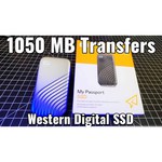 Твердотельный накопитель Western Digital My Passport 500Gb Gray WDBAGF5000AGY-WESN