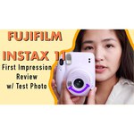 Фотоаппарат моментальной печати Fujifilm Instax MINI 11 Pink Geometric Set, с альбомом и кассетой 10л