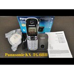 Р/Телефон Dect Panasonic KX-TG6811RUM серый металлик