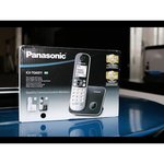 Р/Телефон Dect Panasonic KX-TG6811RUM серый металлик