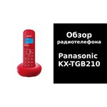 Радиотелефон Panasonic KX-TGB210 RUR