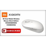 Беспроводная компактная мышь Xiaomi Mi Dual Mode Wireless Mouse Silent Edition