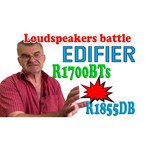 Edifier R1855DB Black {Активные, 70W RMS, 60-20000Гц, дерево, пульт ДУ, Bluetooth 5.0, выход на сабвуфер, Opt/Coaxial,2 RCA}