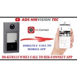Hikvision Вызывная панель HikVision DS-KV8113-WME1(B)/Flush