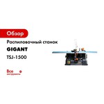 GIGANT Gigant Распиловочный станок TSJ-1500