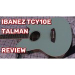 Электроакустическая гитара Ibanez TCY10E BK