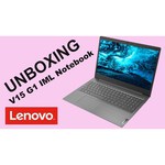 15.6" Ноутбук Lenovo V15IML (1920x1080, Intel Core i3 2.1 ГГц, RAM 8 ГБ, SSD 256 ГБ, Win10 Pro)