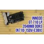 Inno3D GeForce GT 710 954Mhz PCI-E 2.0 1024Mb 1600Mhz 64 bit DVI HDMI HDCP