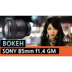 Sony FE 85 mm f/1.4 GM (SEL-85F14GM)